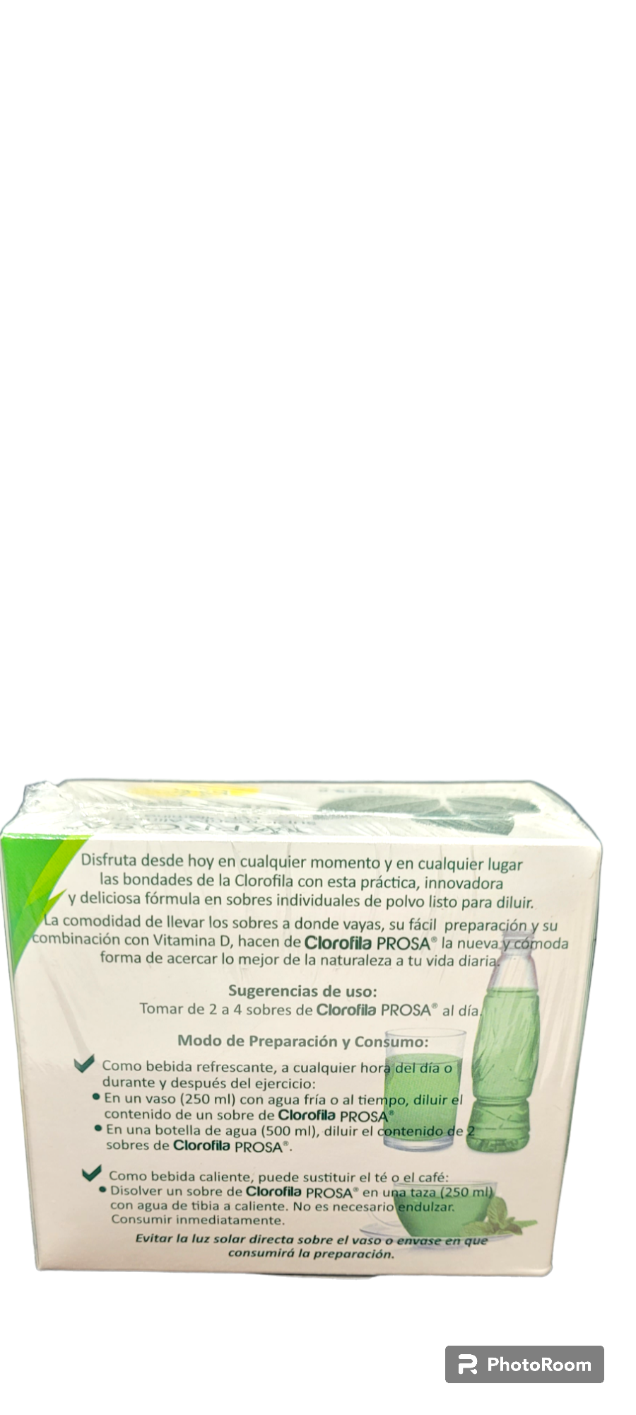 Clorofila en polvo 45 sobres