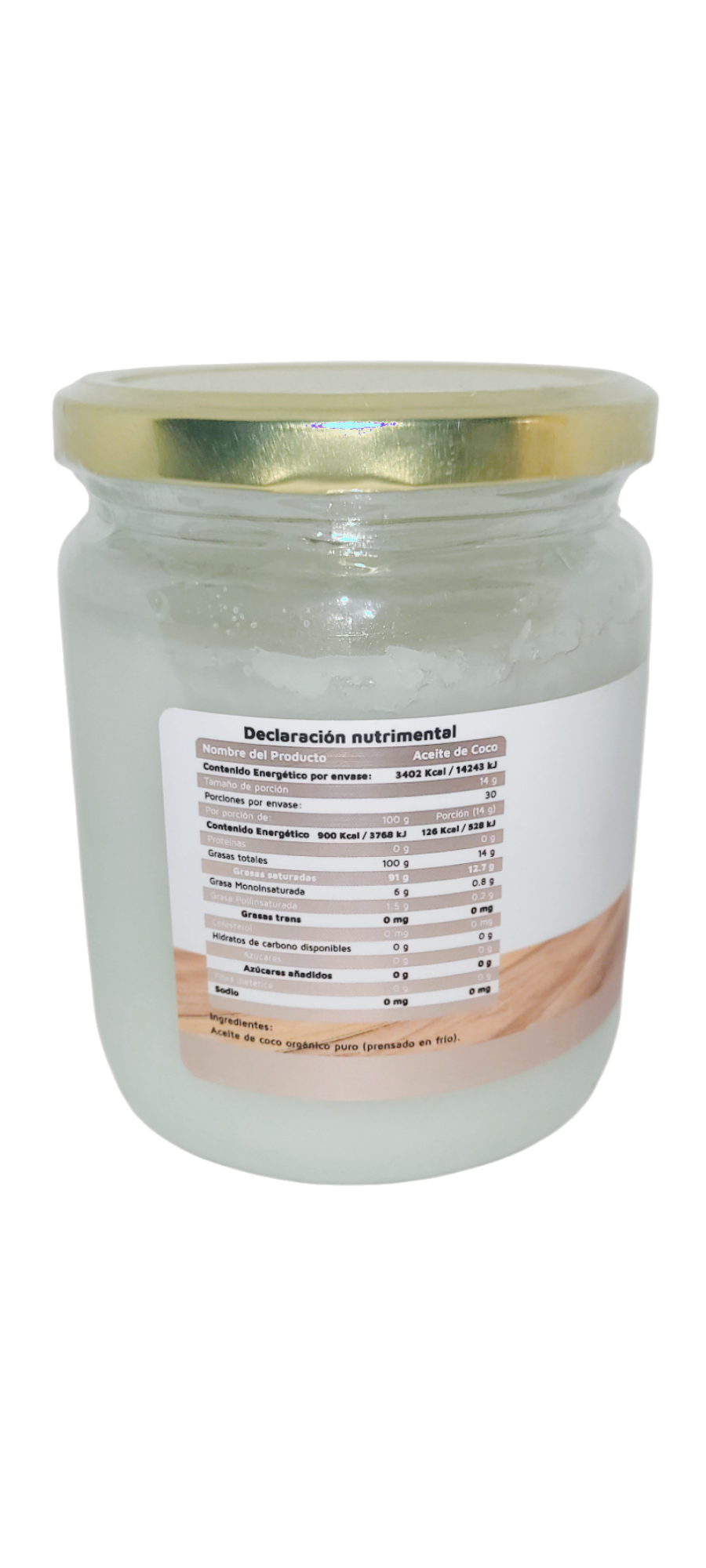 Aceite de Coco virgen 420ml