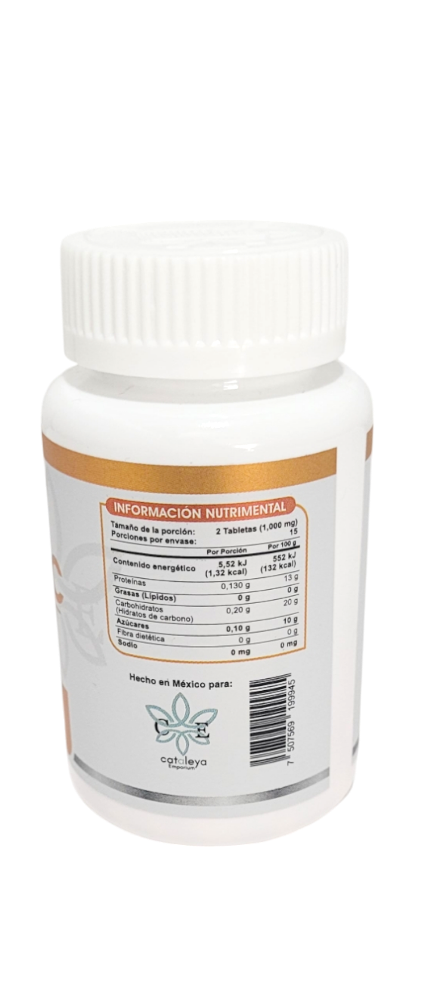 Vitamina C 30 tabletas masticables