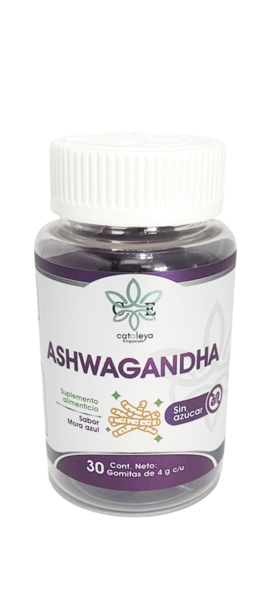 ASHWAGANDHA sin azúcar 30 gomitas