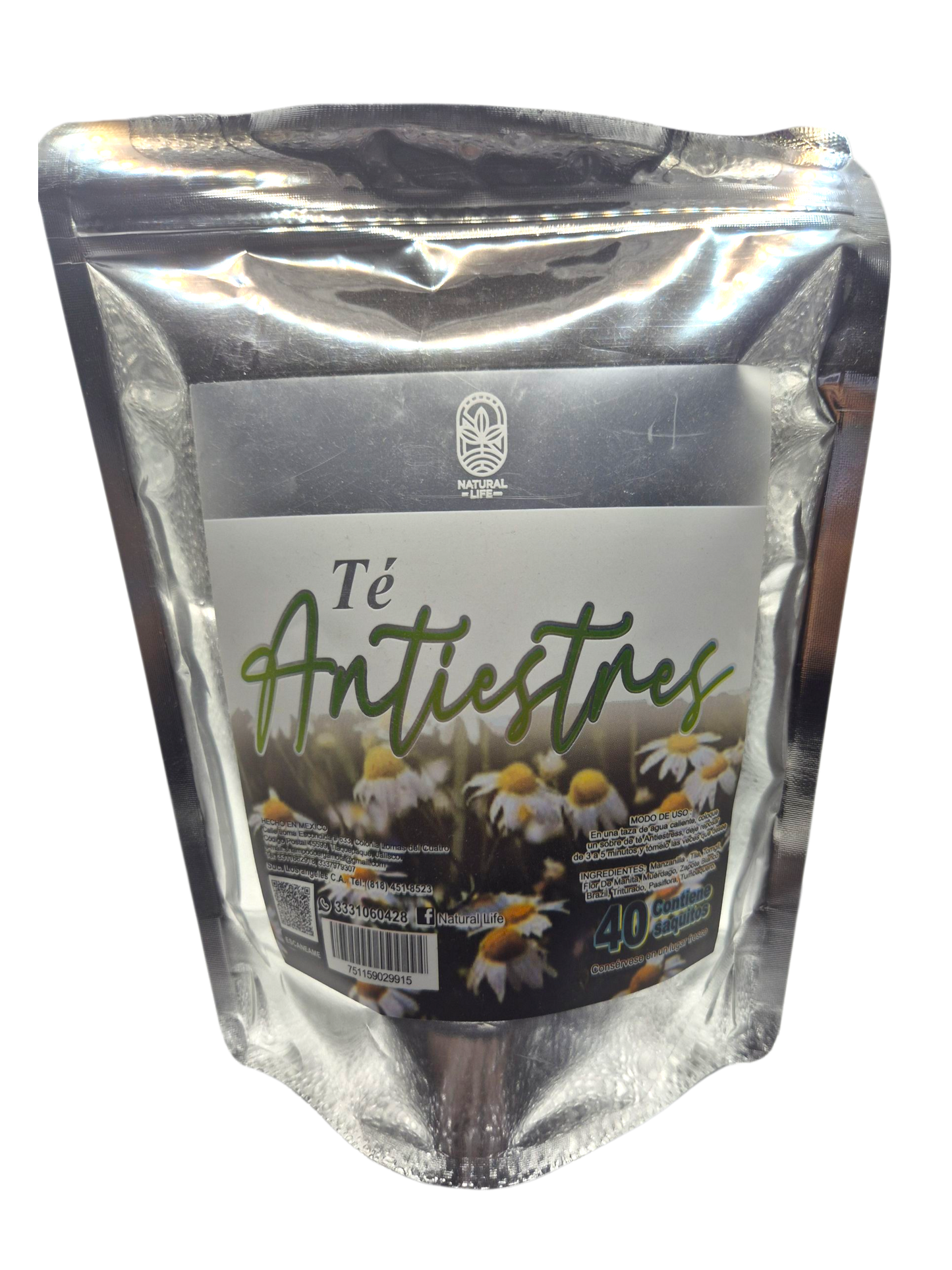 Té Antiestres 40 saquitos