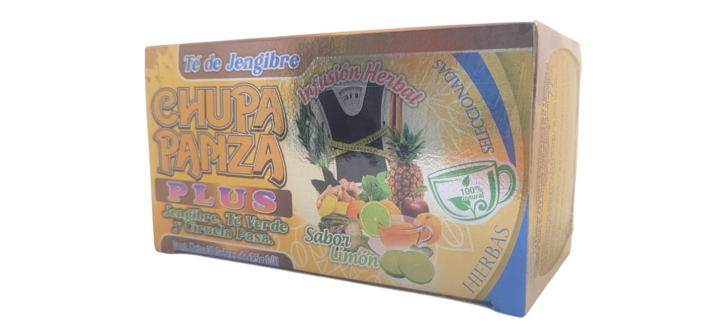 Te de Jengibre chupapanza 30 sobres