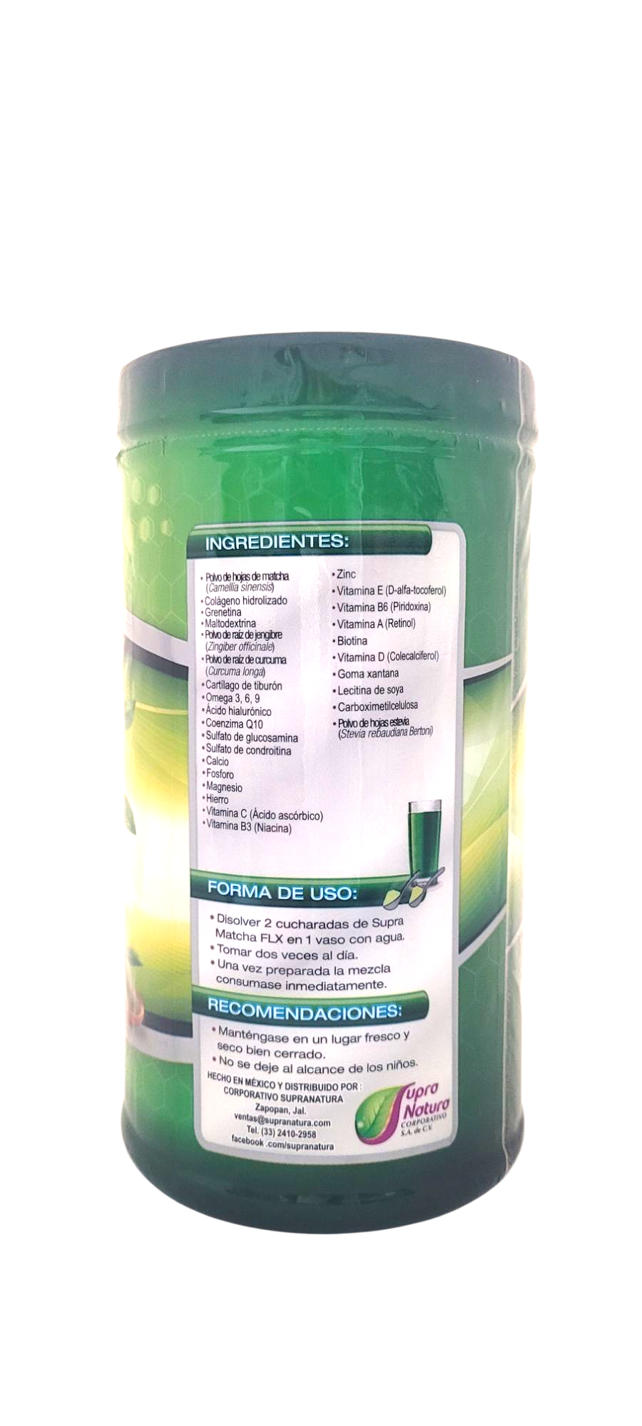 Matcha Flx polvo 500 gr