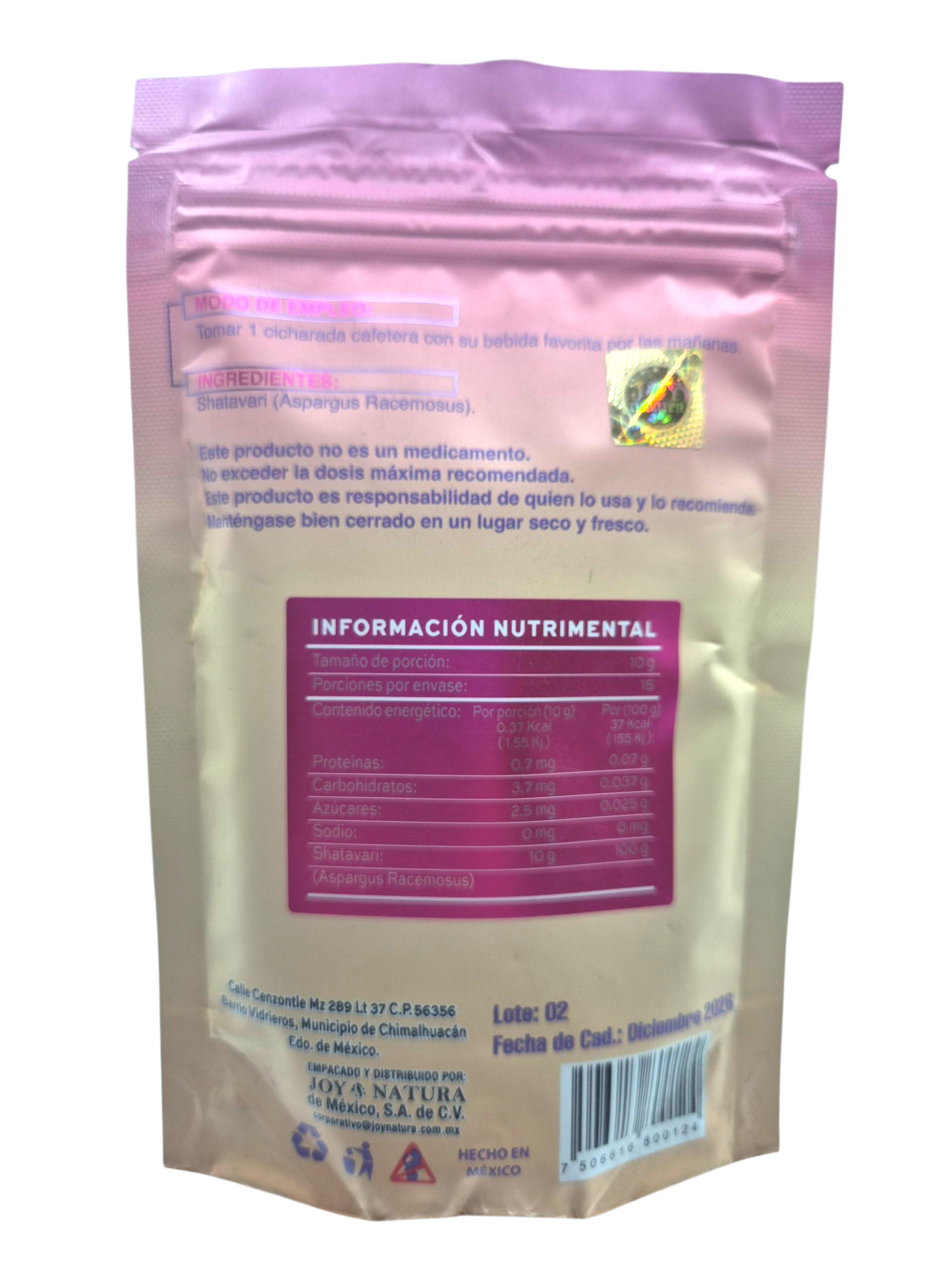 SHATAVARI POLVO 150GR
