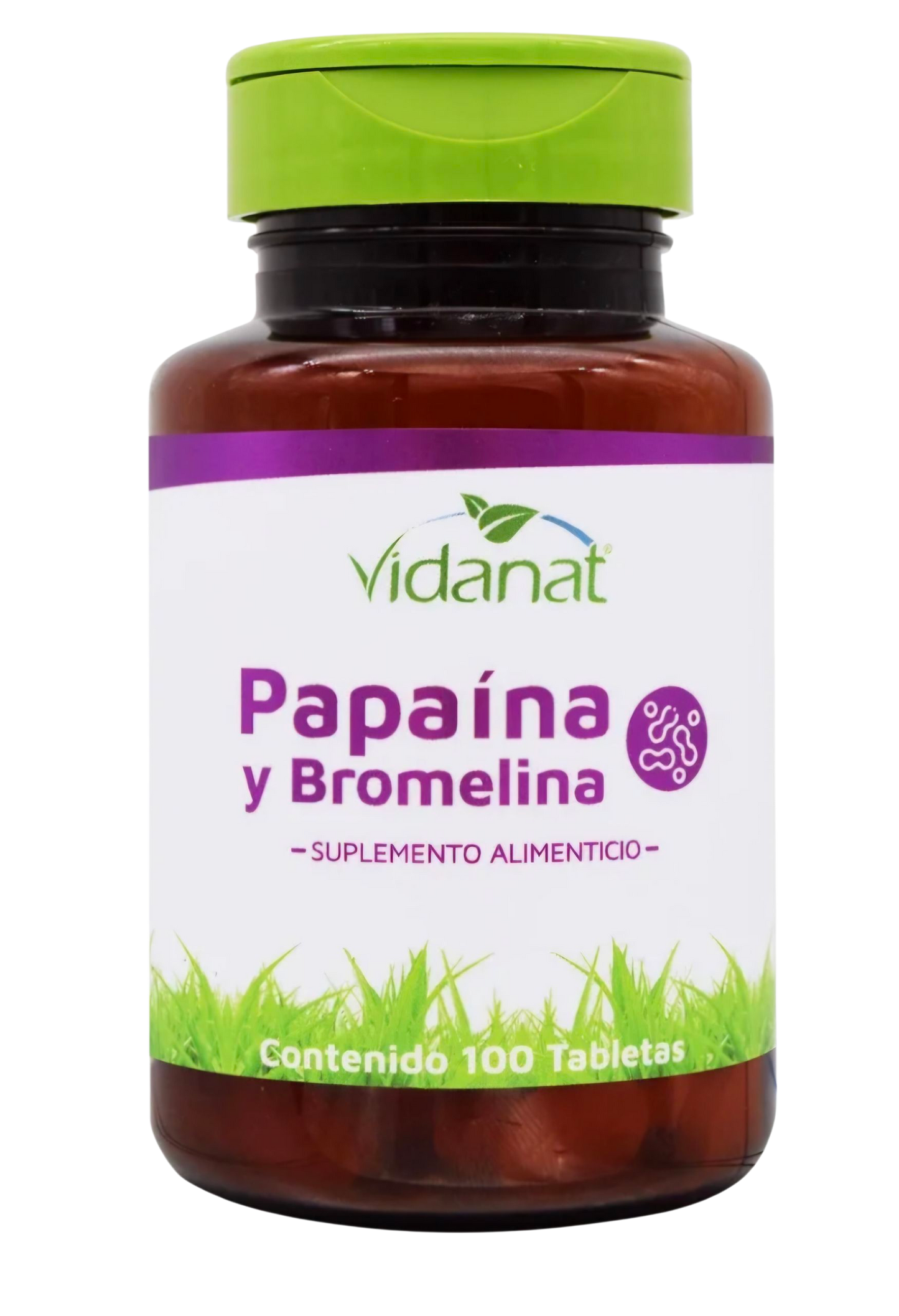 Enzimax Bromelia y papaína 100 tabletas