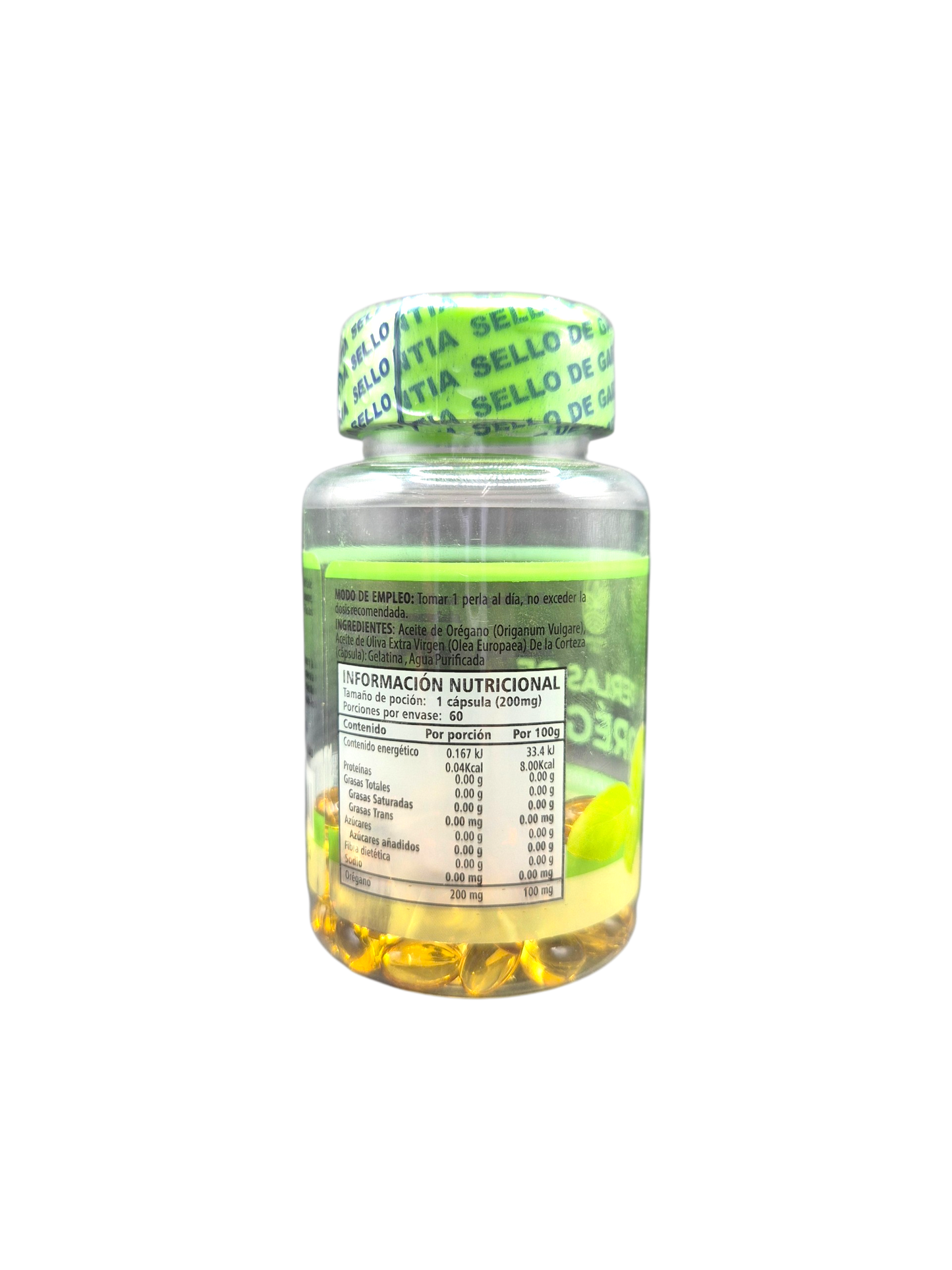 Perlas de Orégano 60perlas.