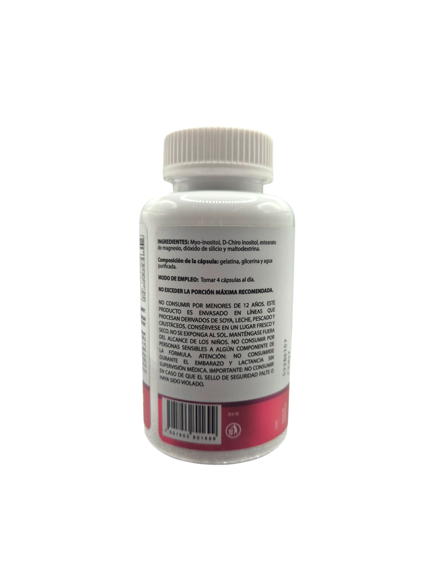 MYO &D CHIRO Inositol 60 cápsulas