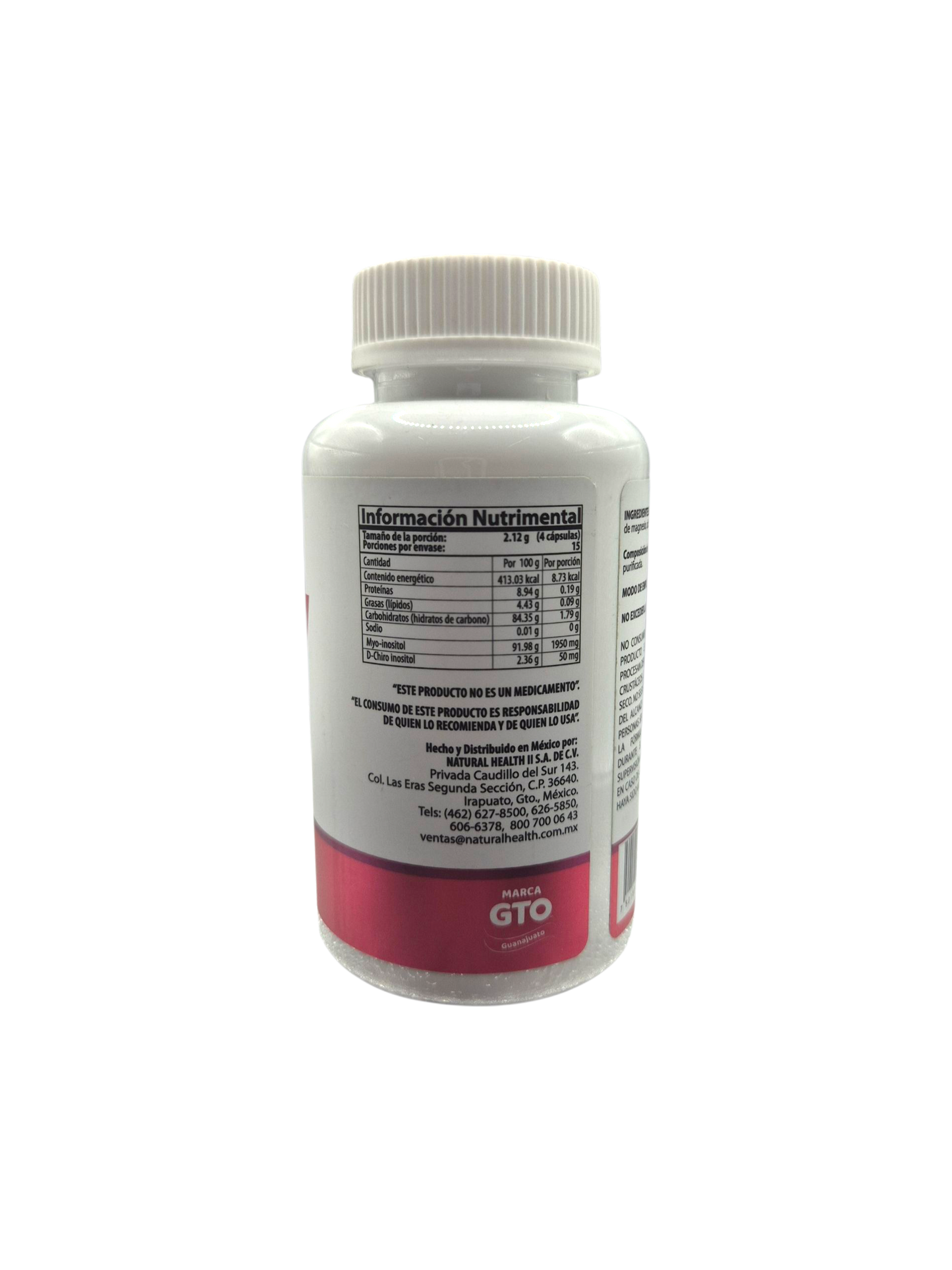MYO &D CHIRO Inositol 60 cápsulas