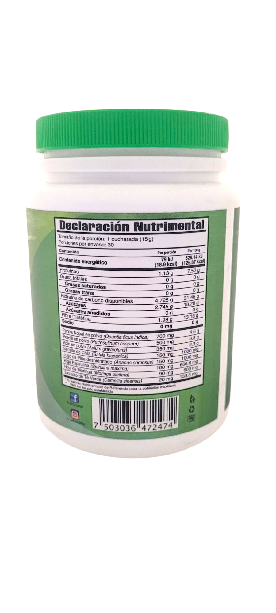 Jugo Verde 450 gr