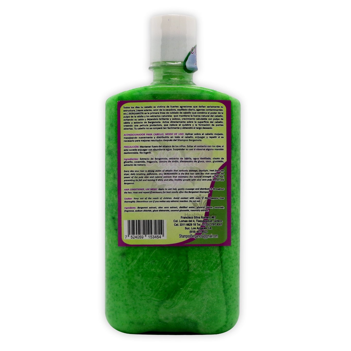 Acondicionador Bergamota 450 ml