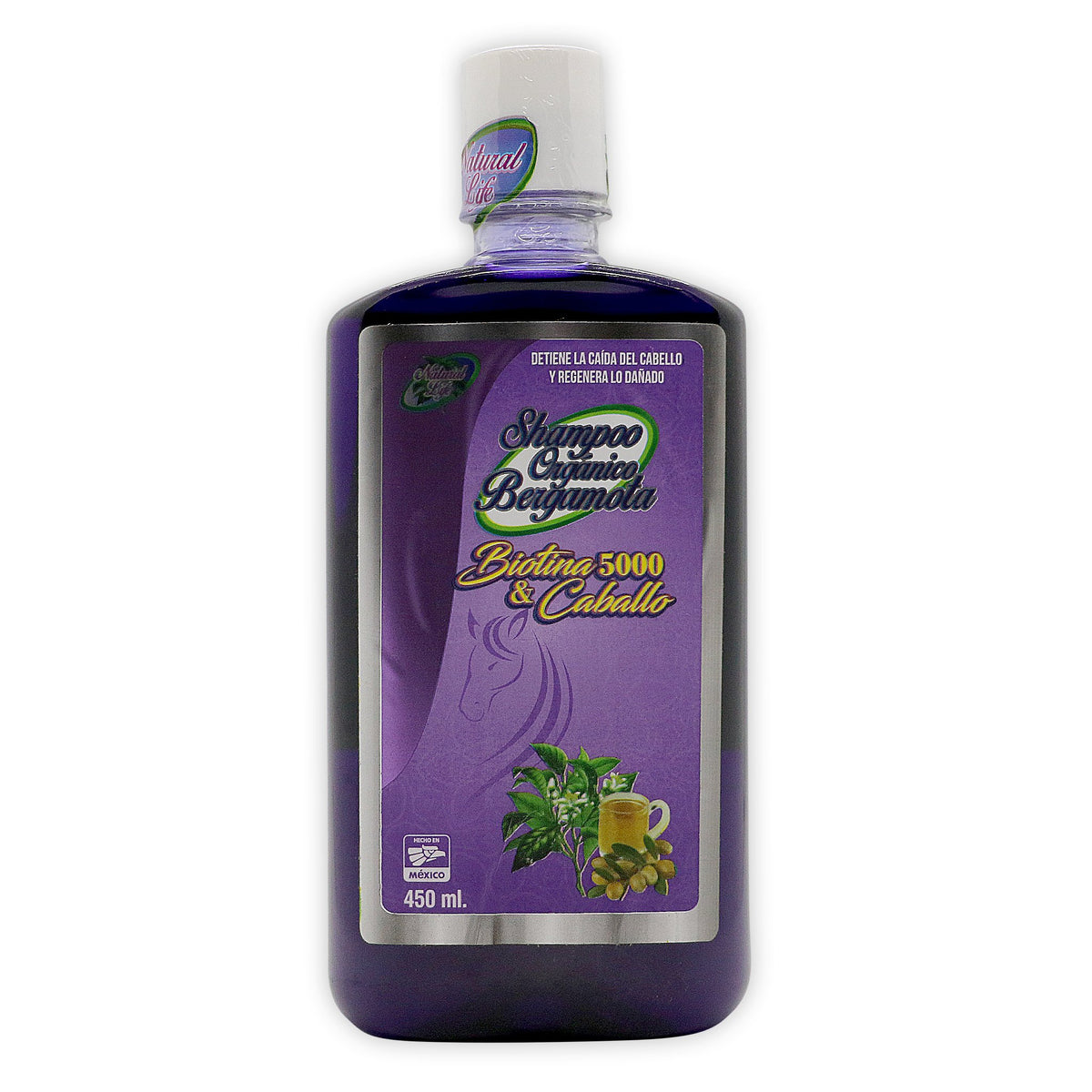 Shampoo Organico Biotina Cola de Caballo 450 ml SaviaBalance