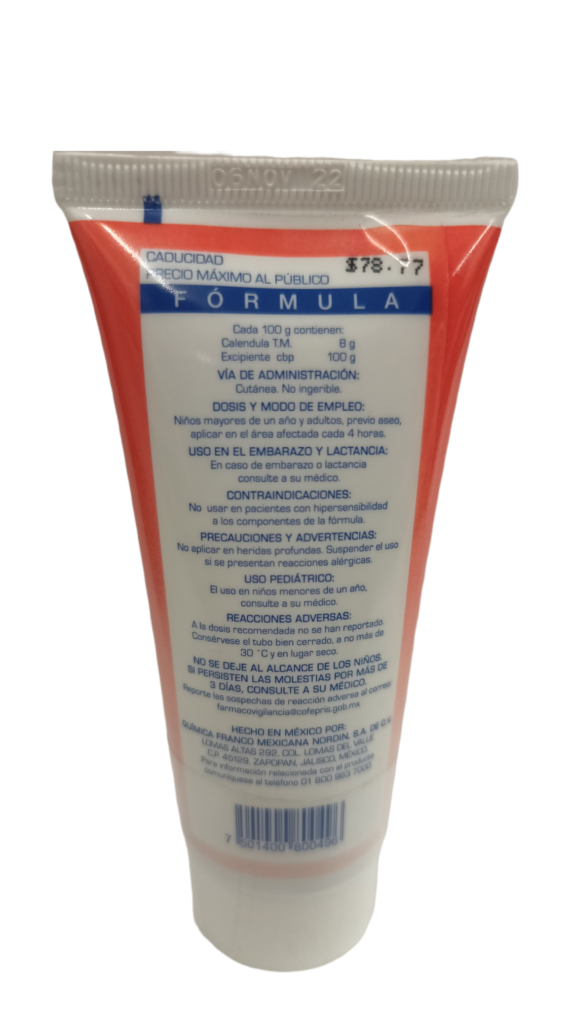 Cicadin / calendula gel 60 gr.