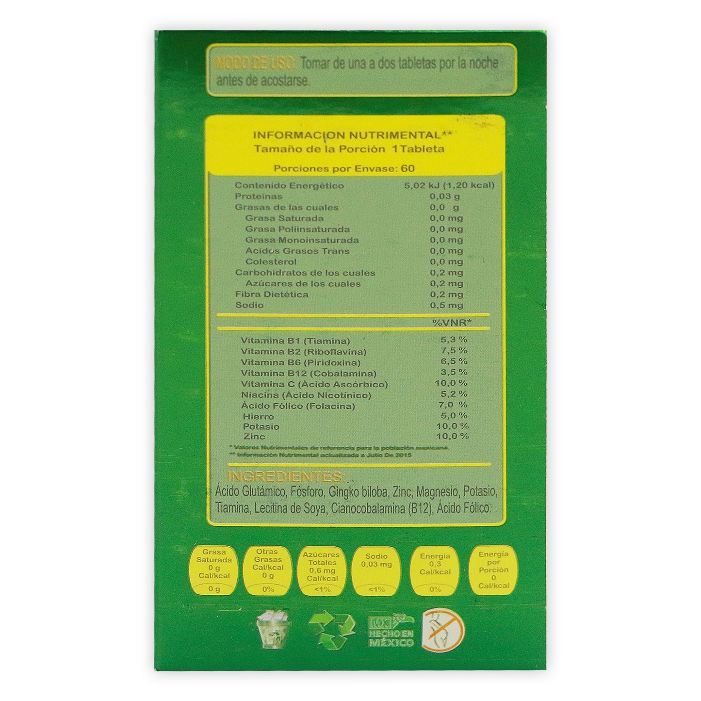 Megakrol IQ 100 Multivitaminico cerebral