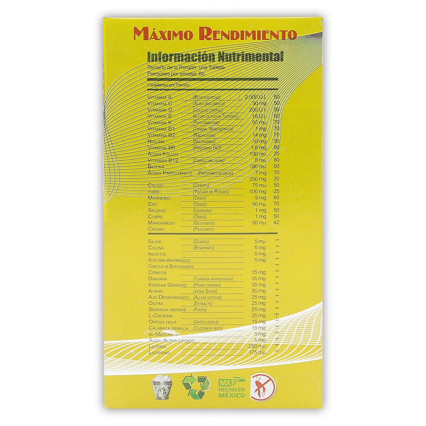 Neuroyecta Max b12 60 tabletas