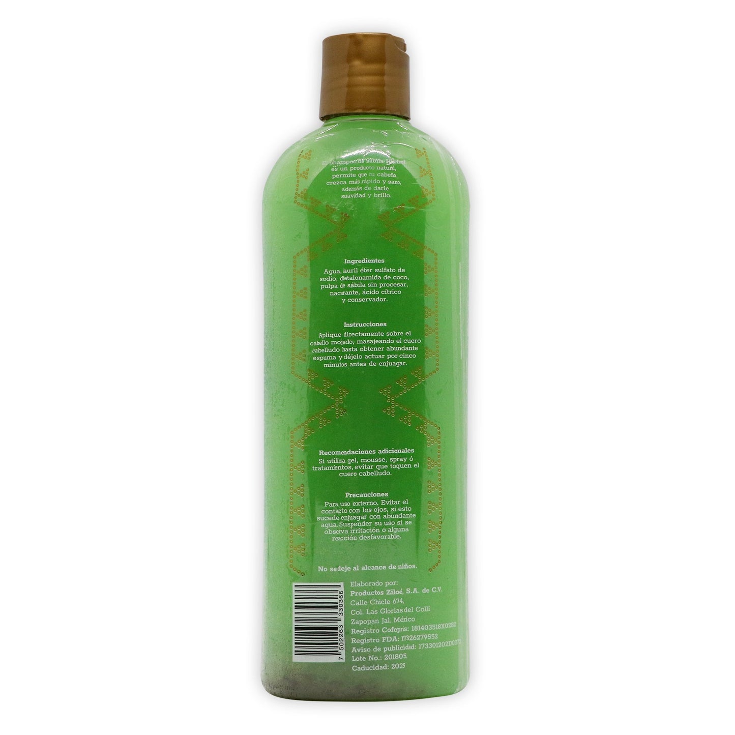Shampoo Sabila Indio huichol 400 ml