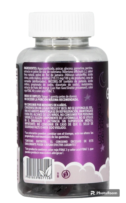 Gomitas Sleep Kids Melatonina 3mg C/30