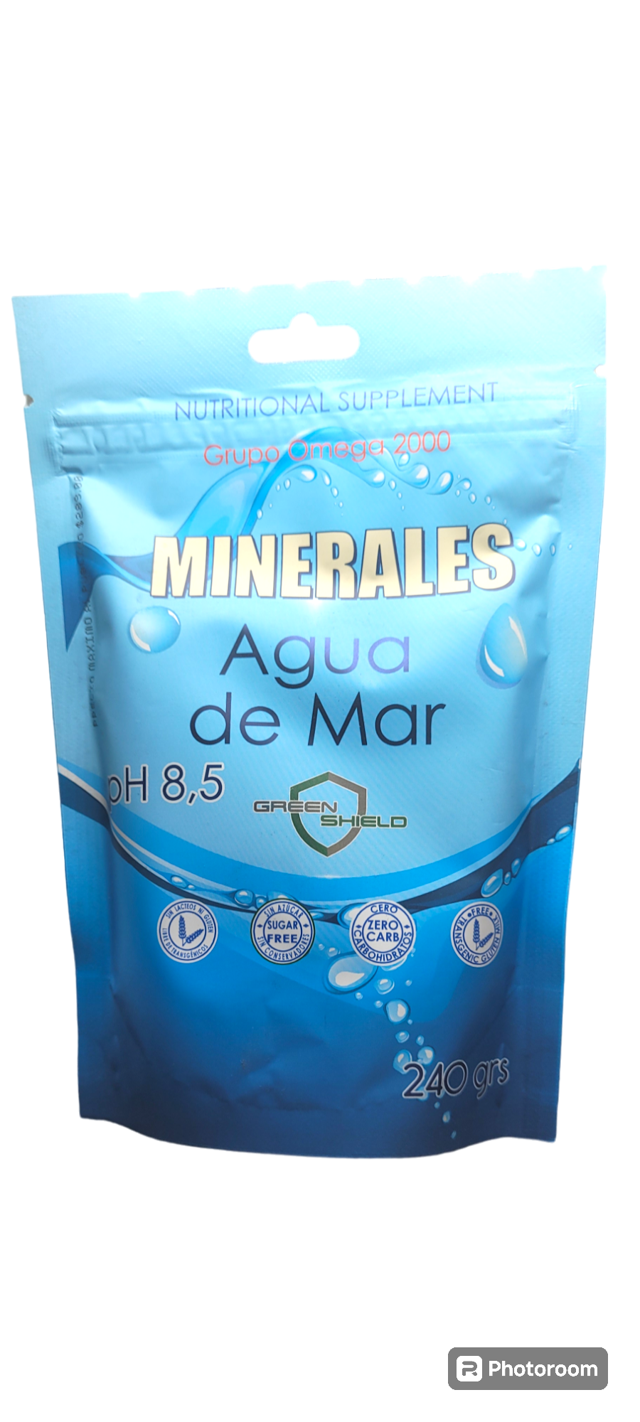 Minerales Agua De Mar polvo 240 gr