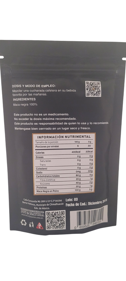 Maca Negra en polvo 150 g