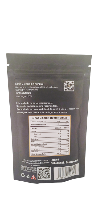Maca Negra 150g