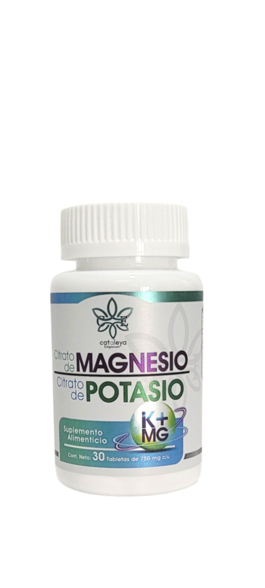 Citrato de Magnesio +Citrato de Potasio 30 tabletas