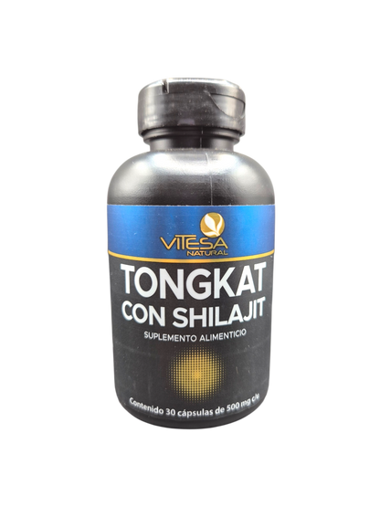 TONGKAT con Shilajit  30 cápsulas
