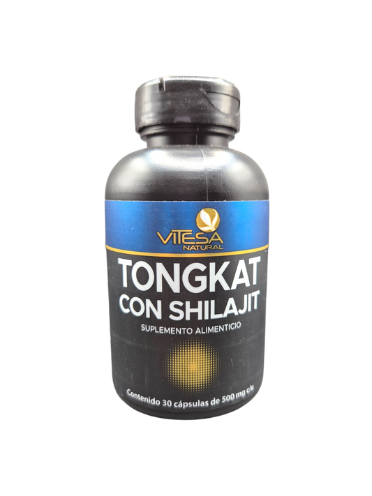 TONGKAT con Shilajit  30 cápsulas