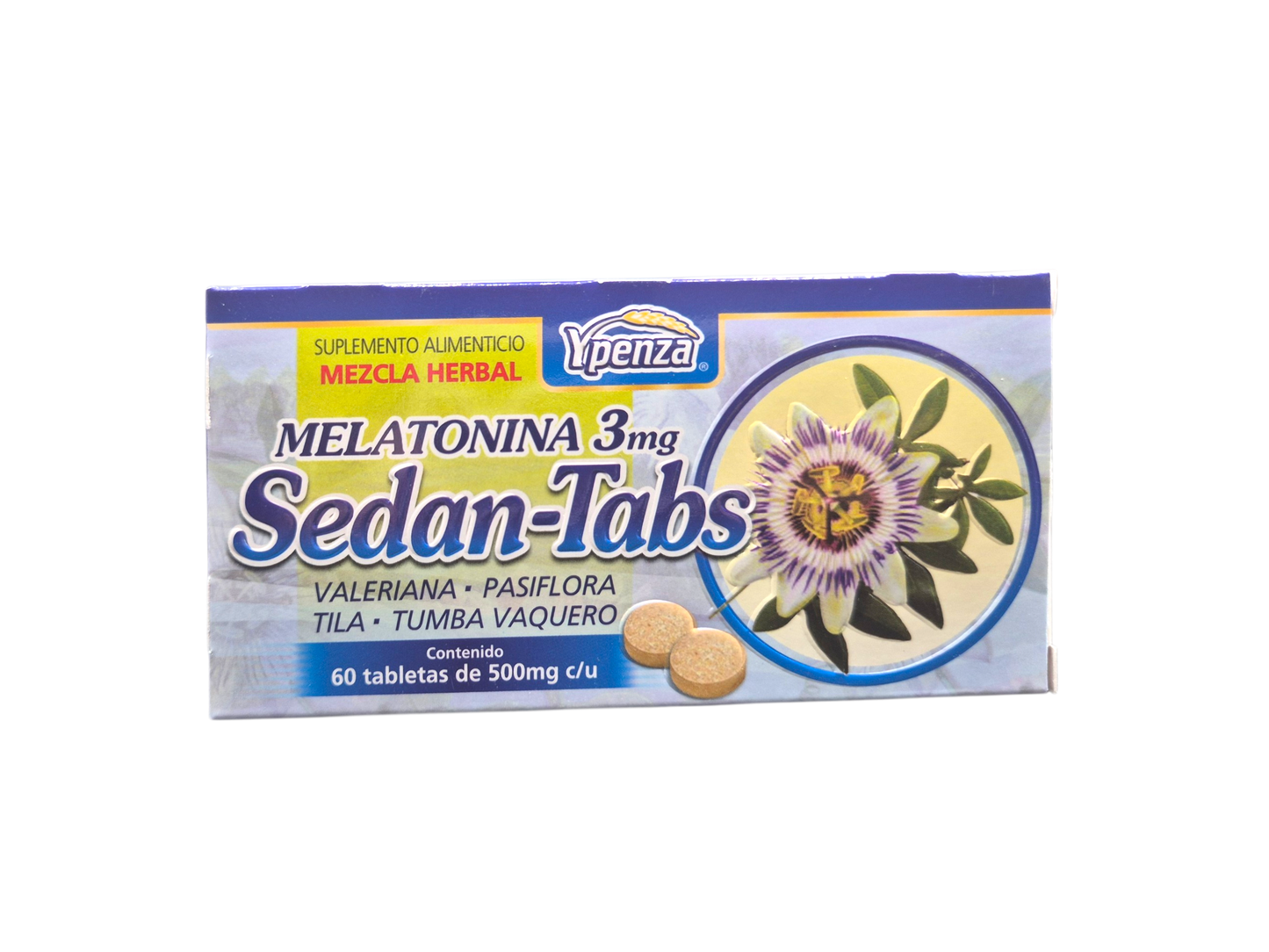 Sedan-Tabs con 60 tabletas