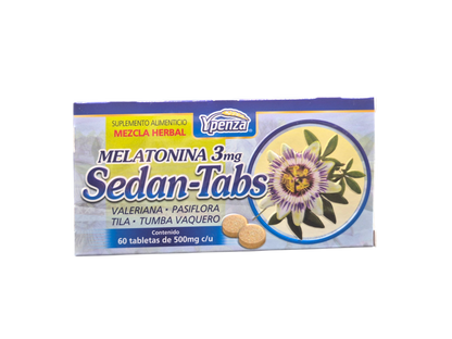 Sedan-Tabs con 60 tabletas
