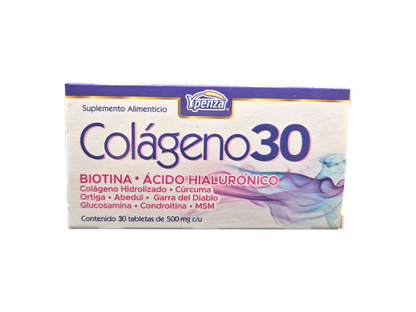 Colágeno 30, con 30 tabletas