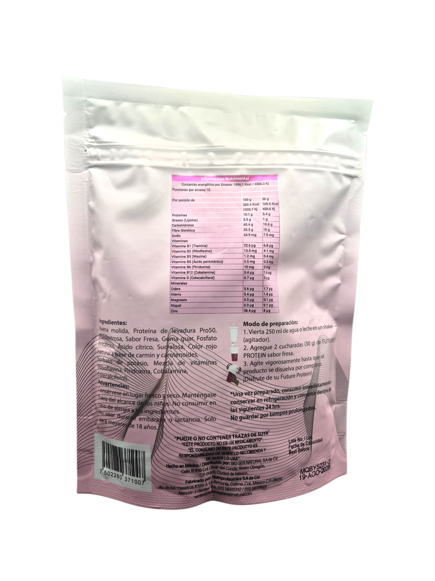 Future Protein sabor fresa 300 gr
