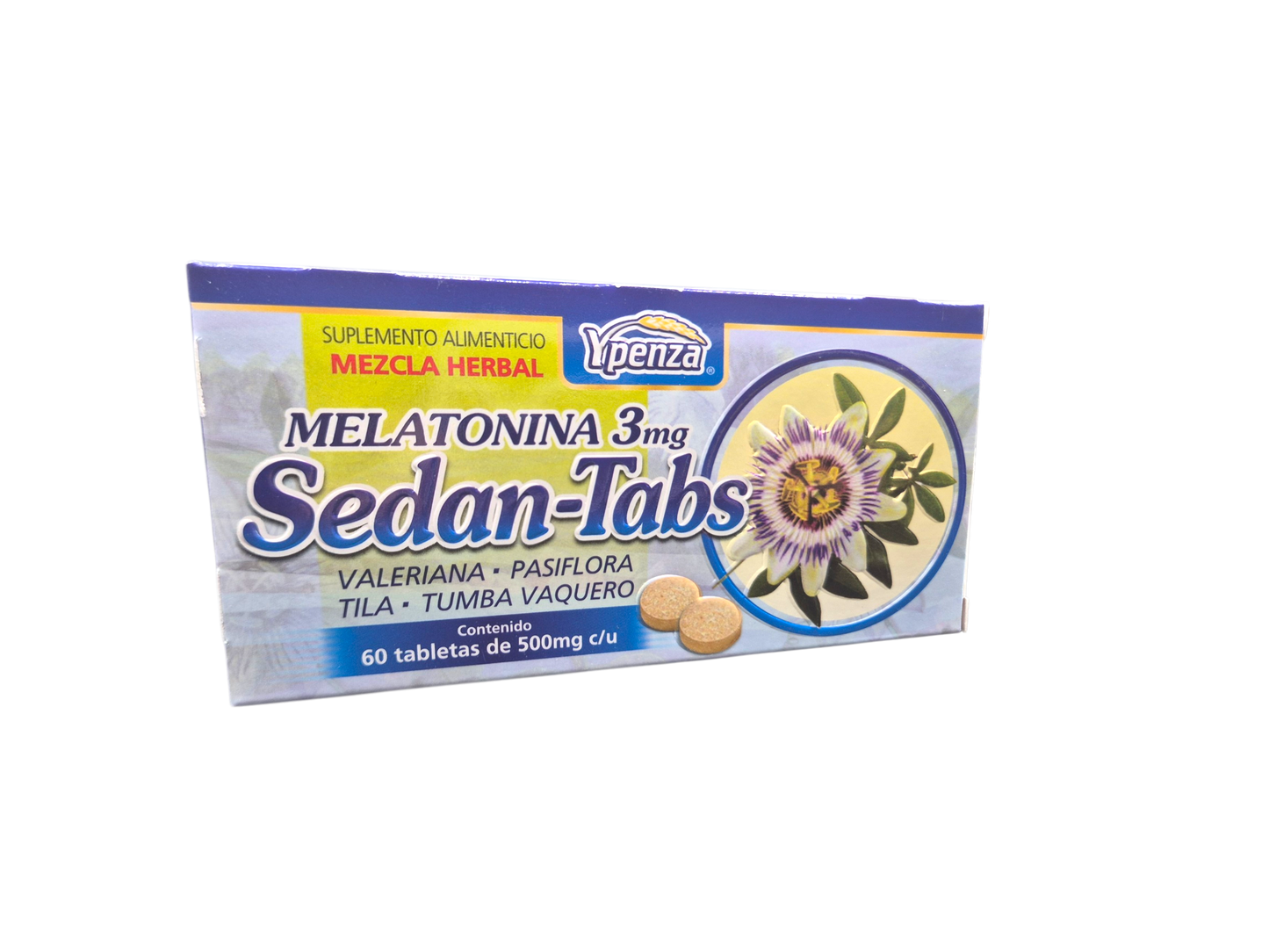 Sedan-Tabs con 60 tabletas