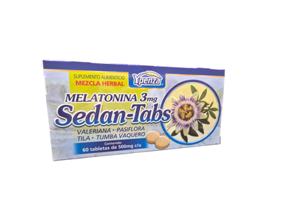 Sedan-Tabs con 60 tabletas