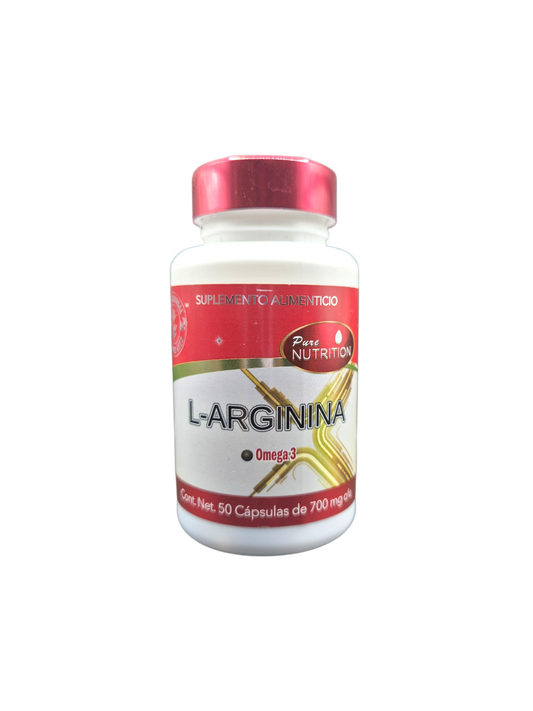 L-ARGININA CON 50 CÁPSULAS