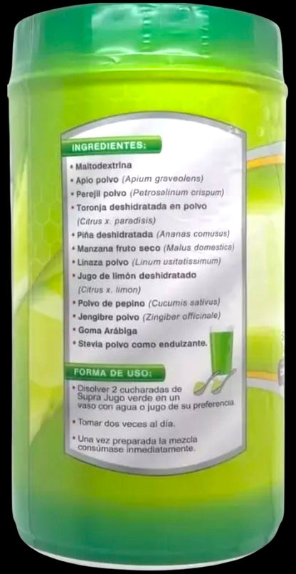 Jugo verde polvo 1100gr.