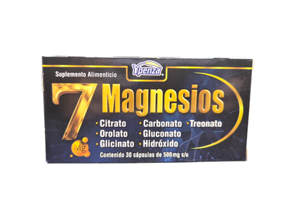 7 Magnesios 30 cápsulas