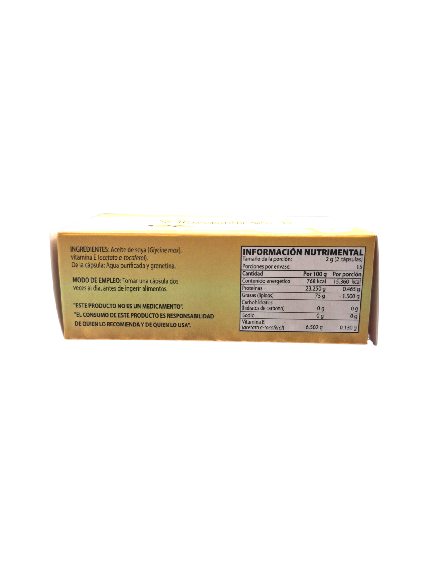 Vitamina E 30 capsulas