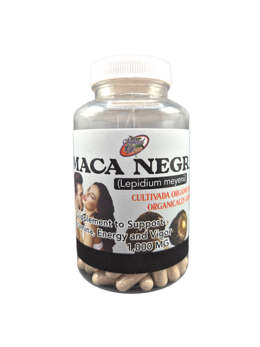 Maca Negra Organica 100 cápsulas