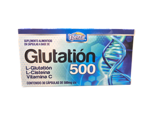 Glutation 500 con 30 cápsulas