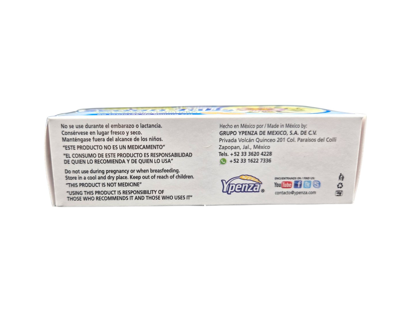 Sedan-Tabs con 60 tabletas