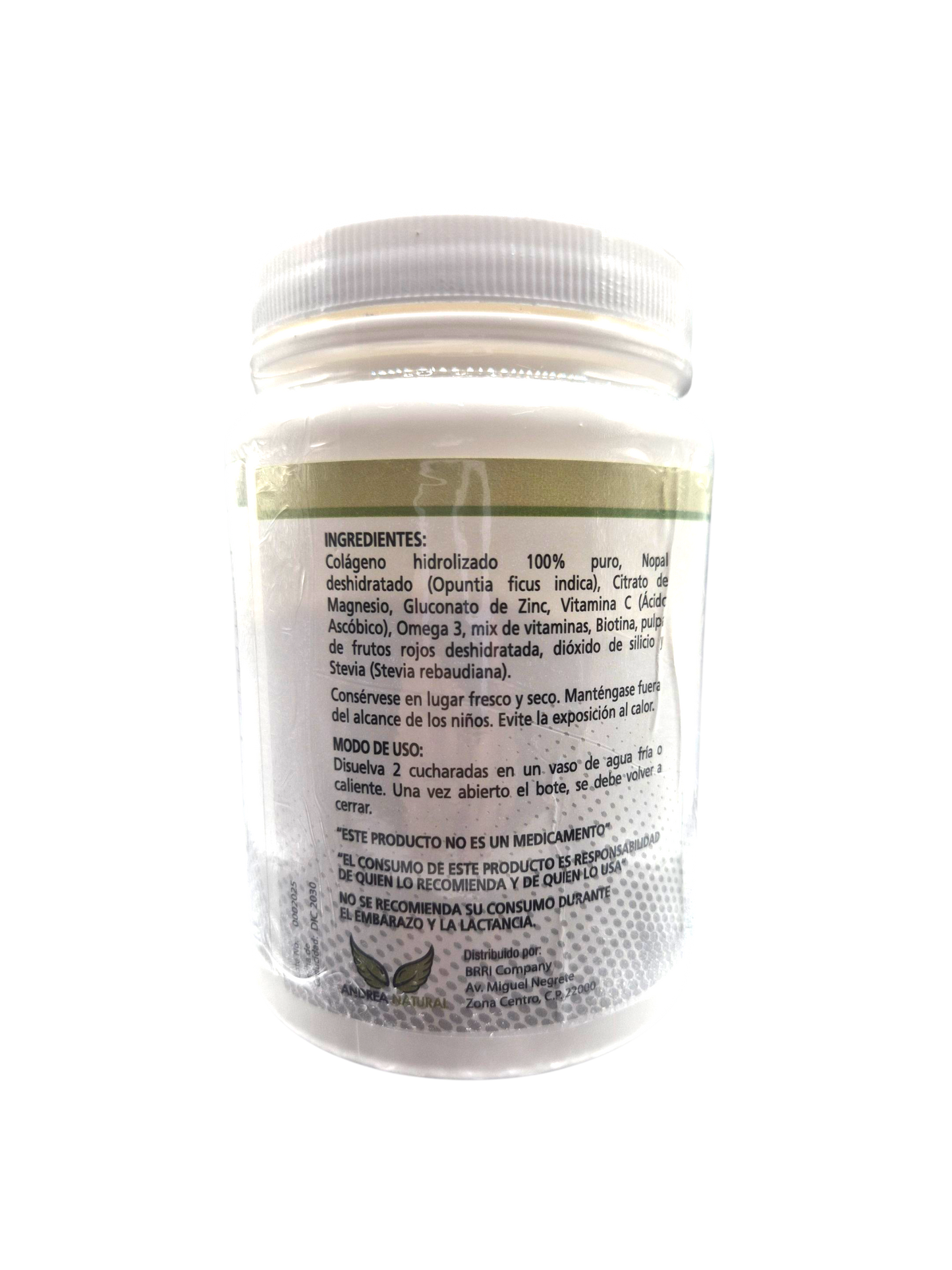 Colágeno Hidrolizado Natural 450 gr.