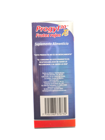 Progyl 30 Frutos Rojos 5 sobres.