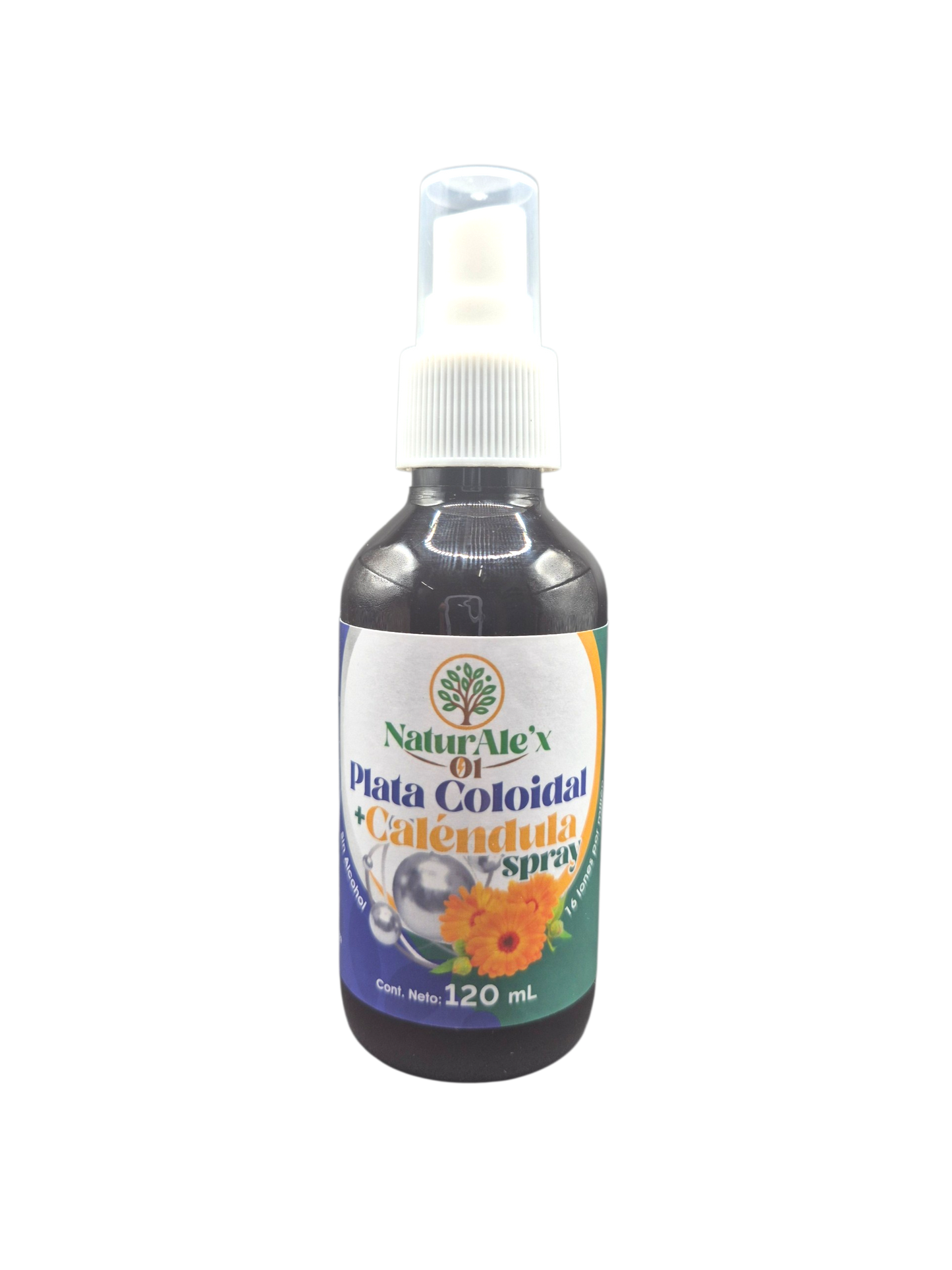 Plata Coloidal + Caléndula Spray 120 ml