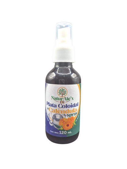 Plata Coloidal + Caléndula Spray 120 ml