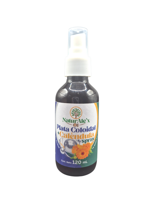 Plata Coloidal + Caléndula Spray 120 ml