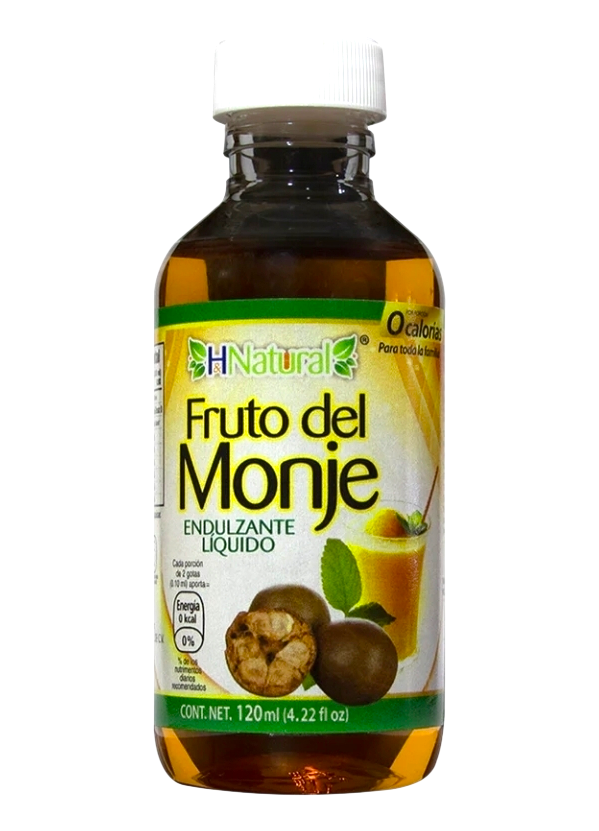 Fruto del Monje endulzante líquido 120ml.