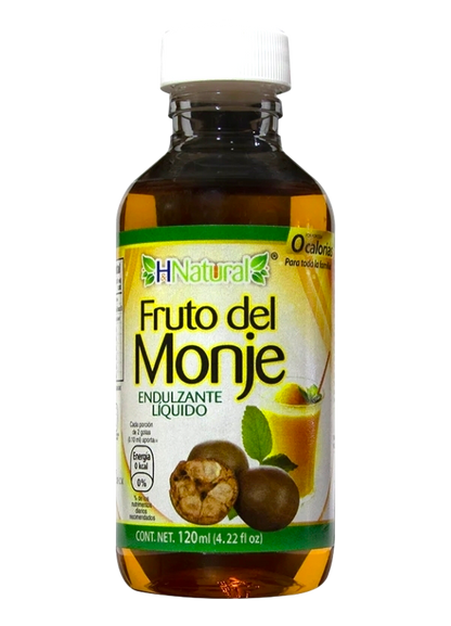 Fruto del Monje endulzante líquido 120ml.