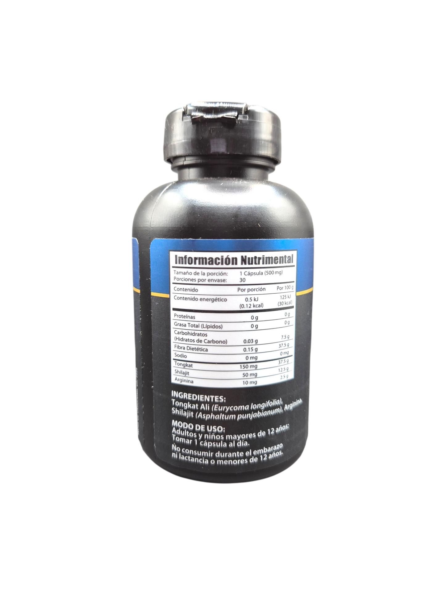 TONGKAT con Shilajit  30 cápsulas