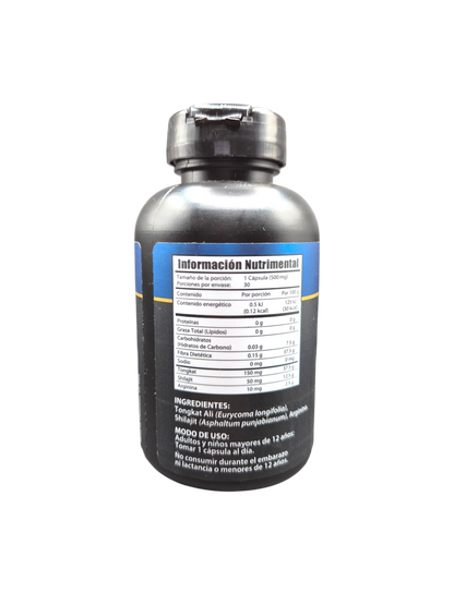 TONGKAT con Shilajit  30 cápsulas