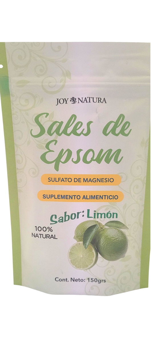 Sales de Epson sabor Limón polvo 150gr.