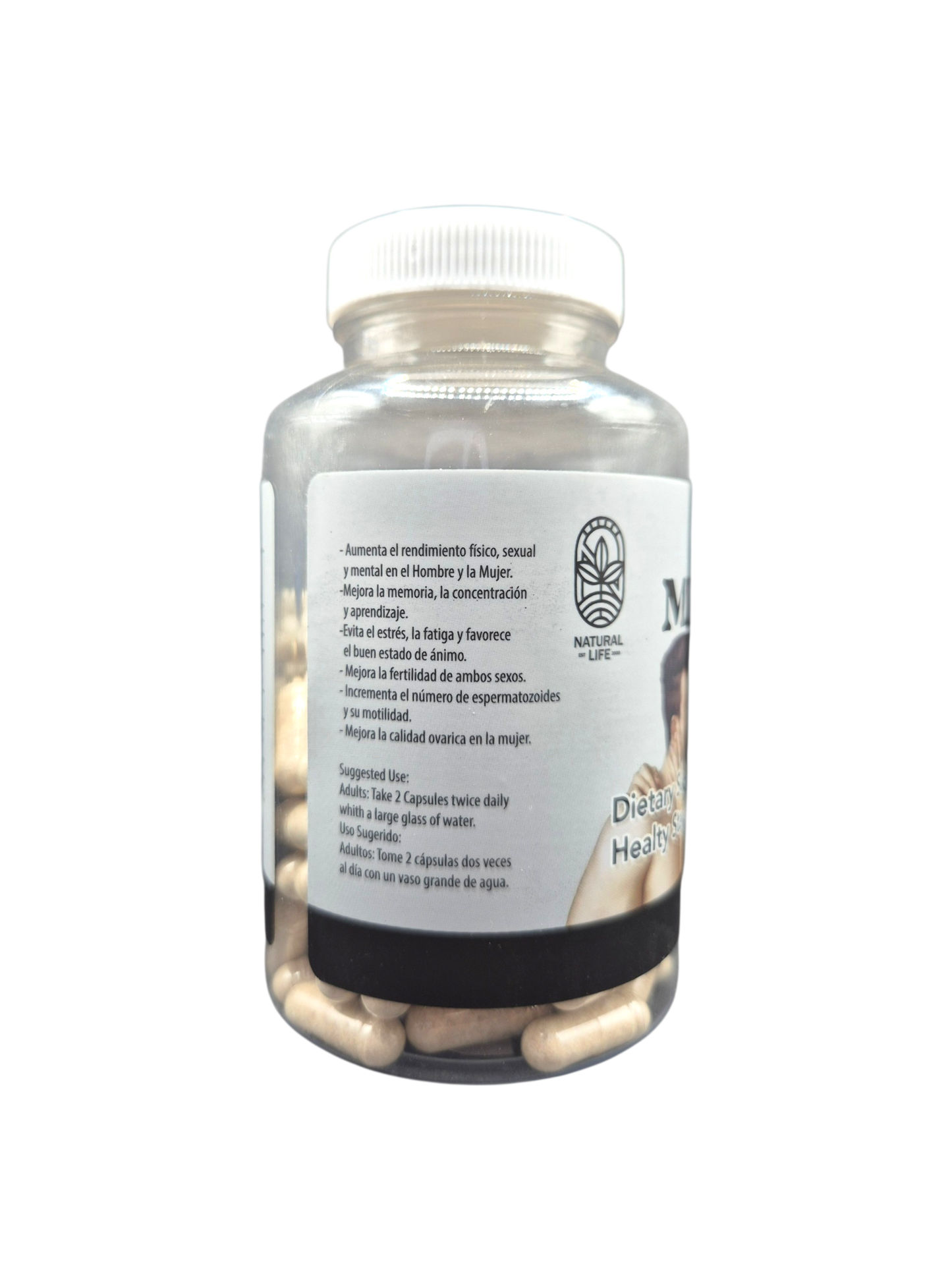 Maca Negra Organica 100 cápsulas